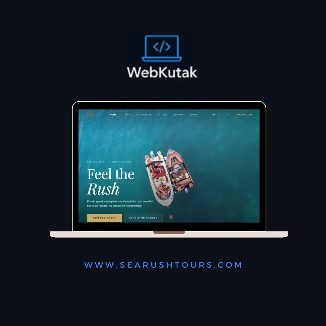 SeaRush Tours — speedboat tours in the Bay of Kotor